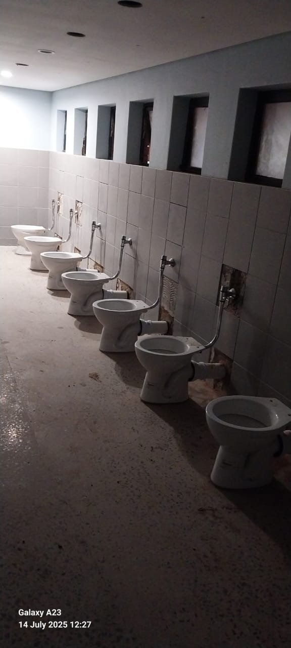 Commercial bathroom plumbing by DB Renovate Plus